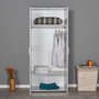 Hanah Home Armario Blanco con Estantes